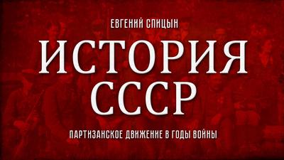 Евгений Спицын. "История СССР. № 99. Партизанское движение в годы войны" Евгений Спицын. "История СССР. № 99. Партизанское движение в годы войны"