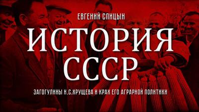 Евгений Спицын. "История СССР № 129. Загогулины Н.С.Хрущева и крах его аграрной политики" Евгений Спицын. "История СССР № 129. Загогулины Н.С.Хрущева и крах его аграрной политики"