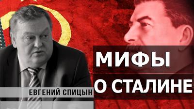 Выступление Е. Ю. Спицына на Сталинских чтениях Выступление Е. Ю. Спицына на Сталинских чтениях