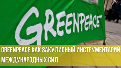 Константин Черемных. Greenpeace как закулисный инструментарий международных сил Константин Черемных. Greenpeace как закулисный инструментарий международных сил